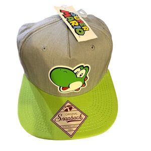 Nintendo Gray and Green Official Headwear
